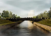 Sculptural Pedestrian Bridges Image 1