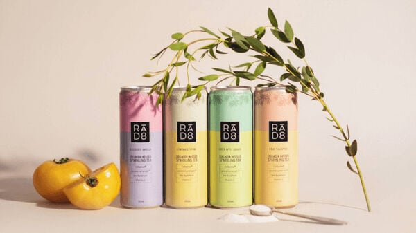 Collagen-Enhanced Sparkling Teas