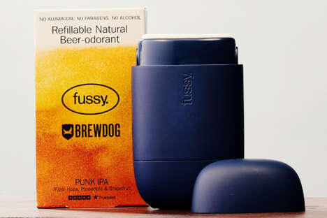 Brewed Beer-Scented Deodorants
