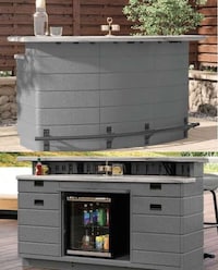 Outdoor Resin-Made Bars