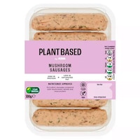 Lentil-Infused Mushroom Sausages