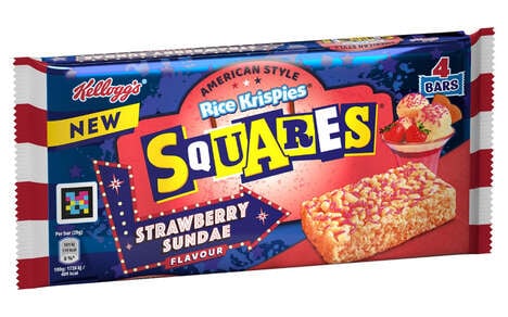 Sundae-Flavored Breakfast Cereals