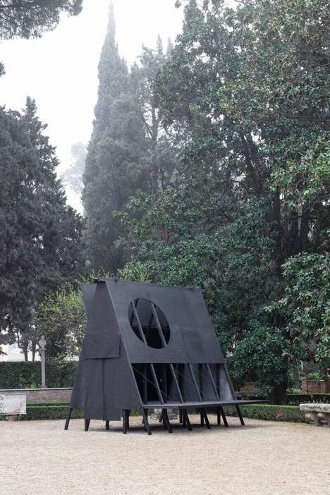 Tent-Like Exhibition Pavilions