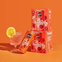 Prebiotic Blood Orange Sodas Image 1
