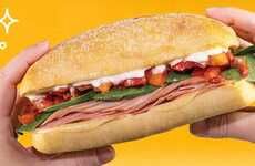 Convenience Retailer Ciabatta Sandwiches