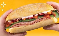 Convenience Retailer Ciabatta Sandwiches
