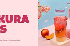 Sakura-Flavored Iced Teas