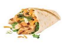 Spicy Grilled Chicken Wraps