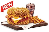 Fried Chicken Burger Buns Image 1