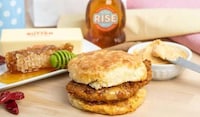 Honeyed Buttermilk Biscuits