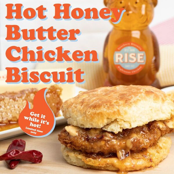 Try our Bee's Knees Honey Butter Chicken Biscuit Slider! - Rise Southern  Biscuits & Righteous Chicken