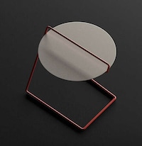 Sleek Metallic Side Tables