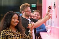 Ros&eacute;-Dispensing Billboards Image 2