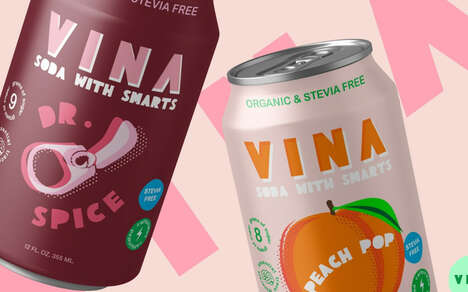 Probiotic Caffeine-Infused Sodas