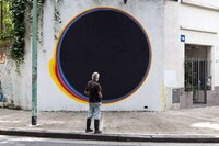 Evolved Vibrant Graffiti Art