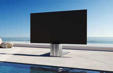 Sculptural Outdoor 4K Televisions