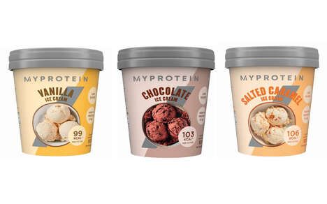 Satiating High-Protein Ice Creams
