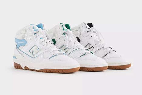 Collaborative High-Top Sneakers