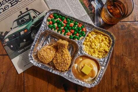 TV Tray-Inspired Ice Creams