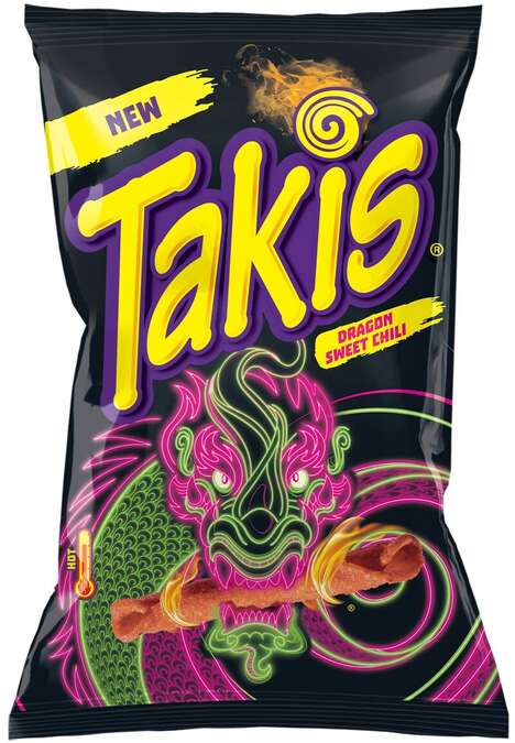Spicy-Sweet Rolled Tortilla Chips