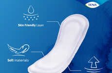 Skin-Caring Incontinence Pads