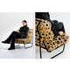 Rattan-Like Modern Lounge Chairs Image 1