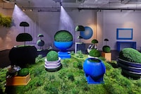Oversized Colorful Dynamic Planters Image 1