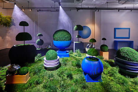 Oversized Colorful Dynamic Planters