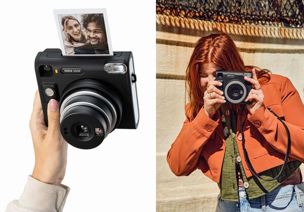 Fujifilm Instax SQ40 Instant Camera Has a Retro Design and Square