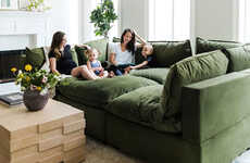 Plush Oversized Sectionals