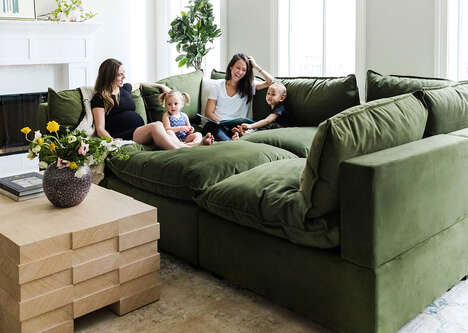 Plush Oversized Sectionals