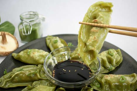 Algae-Infused Dumplings