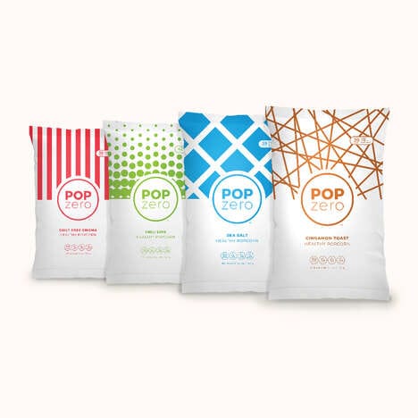 Algae-Infused Popcorn Snacks