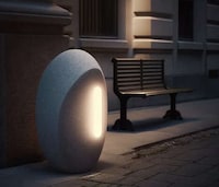 Stone Waste Street Lights Image 2