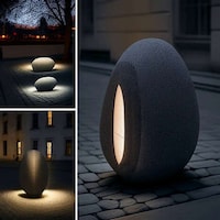 Stone Waste Street Lights Image 3