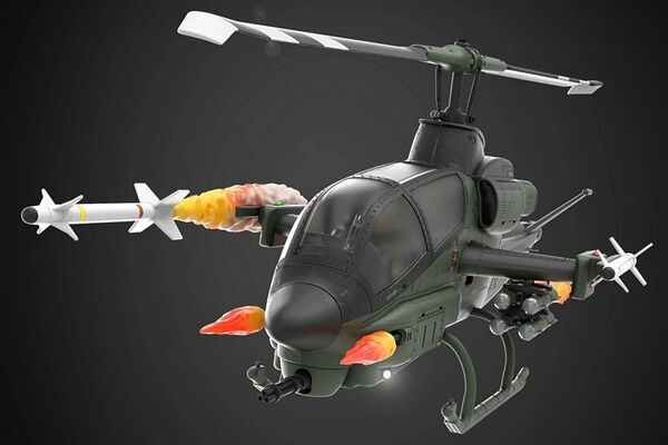 Detailed Action Figure Helicopters Image 2