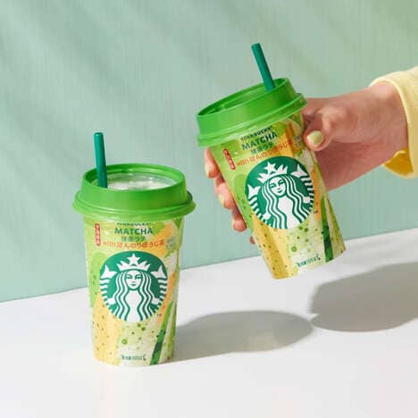 Convenience Store Matcha Lattes