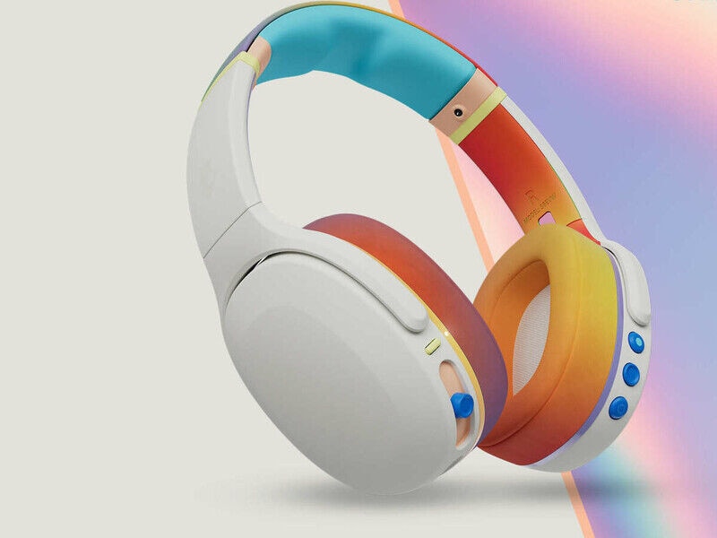 Chromatic Queer Support Headphones : Skullcandy Crusher Evo All