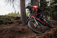 Carbon-Framed Electric Mountain Bikes Image 1