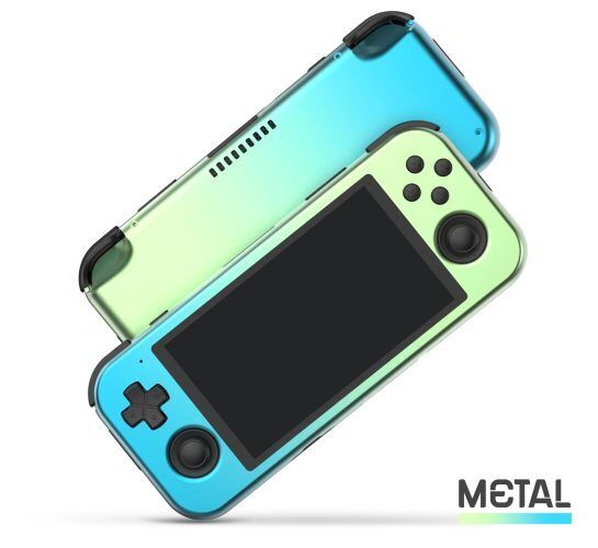 Metallic Mobile Gaming Consoles