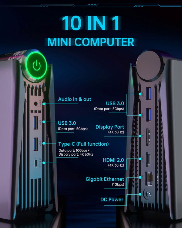 Mini RGB Gaming PCs
