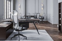 Minimalist Monochromatic Desk Designs Image 2