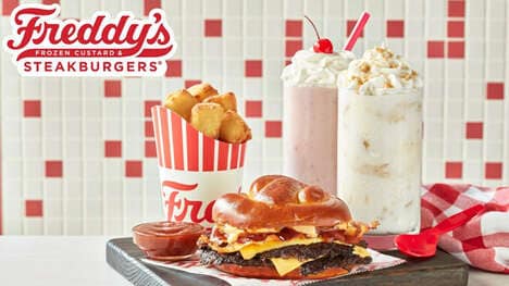 Pretzel Bun Steakburgers