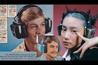 Retrofuturism Streaming Headphones Image 8