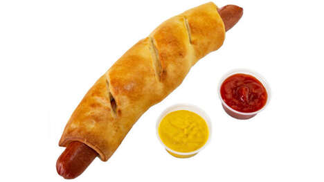 Dough-Wrapped Hot Dogs