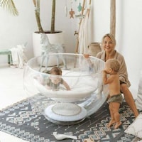 Bubble-Shaped Cribs