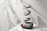 Stacked Stone Camera Projectors