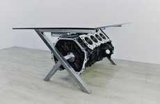 Supercar Engine Coffee Tables
