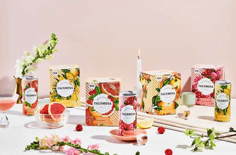 Zero-Proof Brunch Beverages