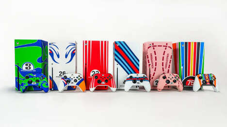 Celebratory Automotive Gaming Consoles